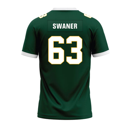 Baylor - NCAA Football : Wyatt Swaner - Green Premium Football Jersey