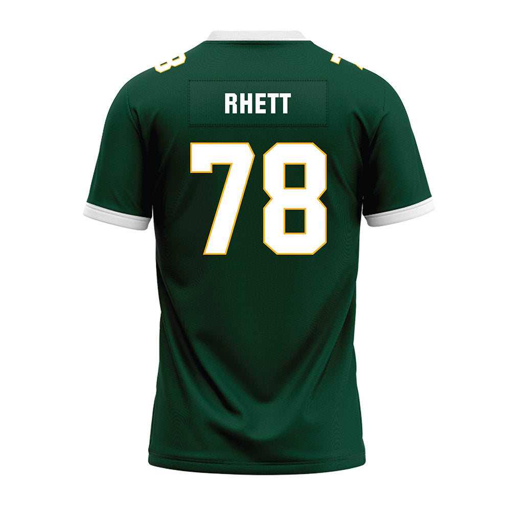 Baylor - NCAA Football : Cole Rhett - Green Premium Football Jersey-1