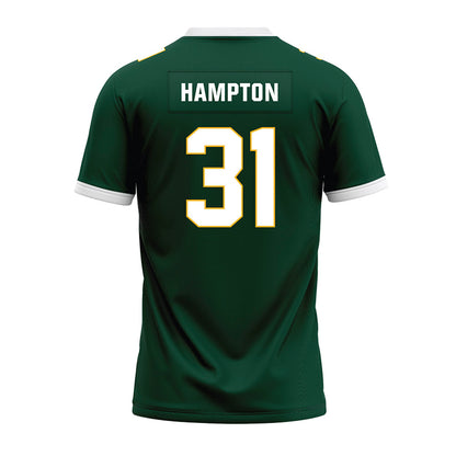 Baylor - NCAA Football : DeBraun Hampton - Green Premium Football Jersey-1