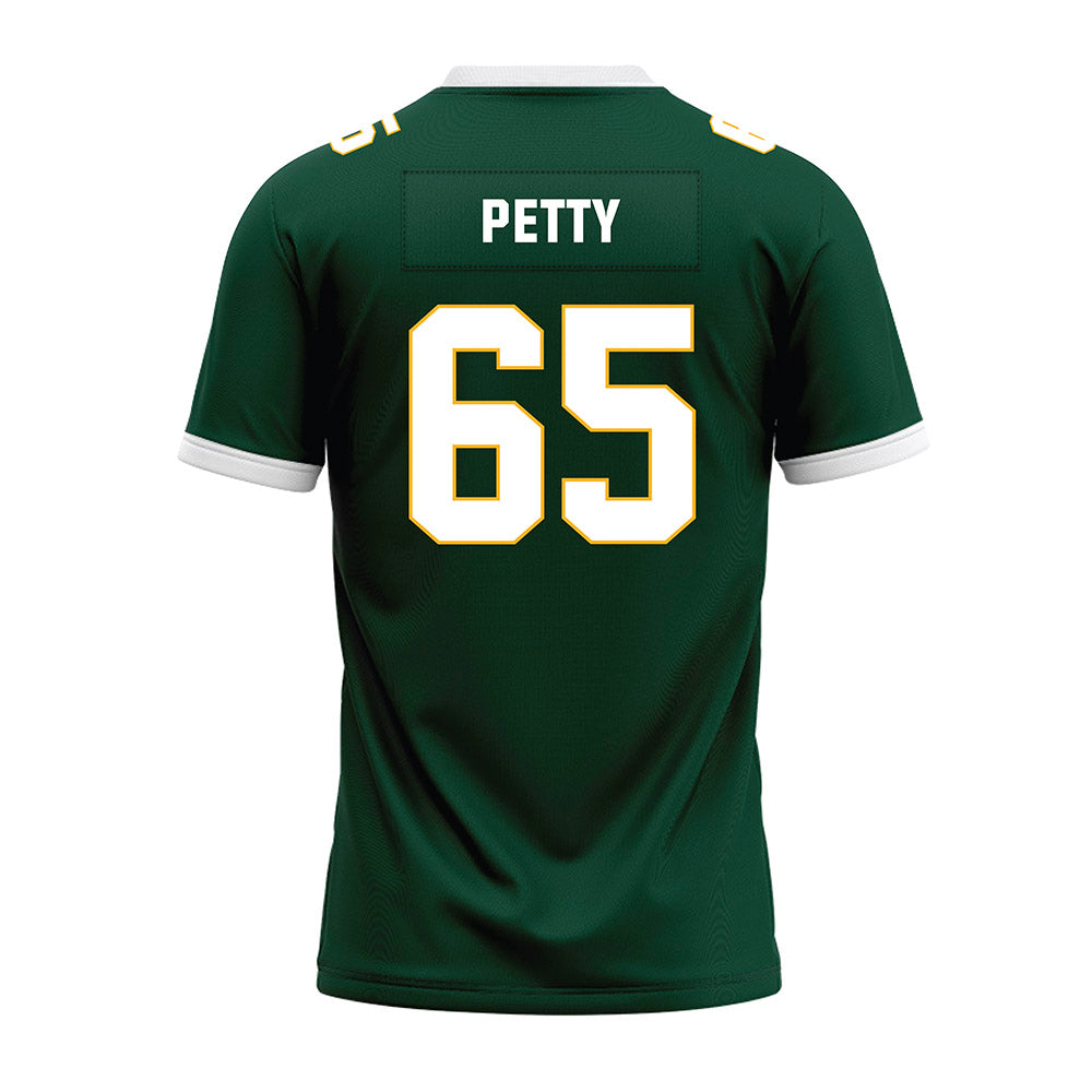 Baylor - NCAA Football : Lawson Petty - Green Premium Football Jersey-1