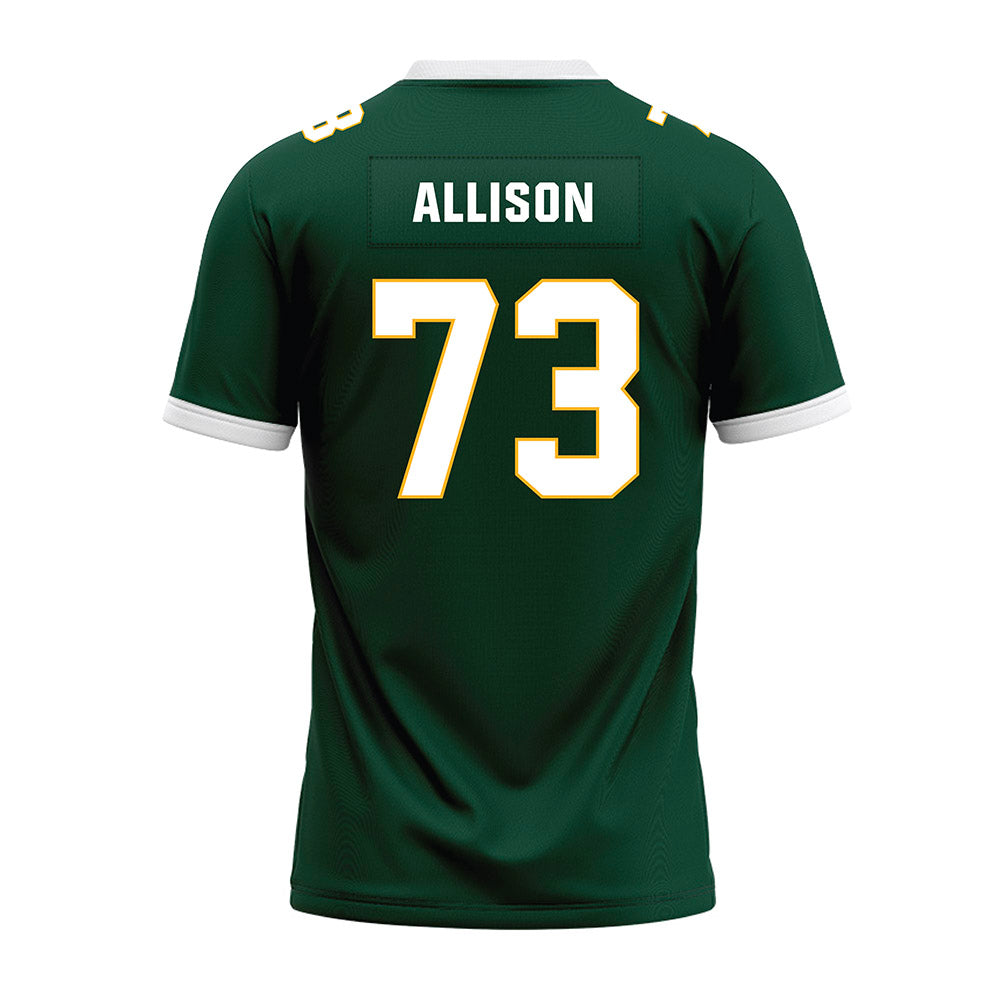Baylor - NCAA Football : Keystone Allison - Green Premium Football Jersey-1