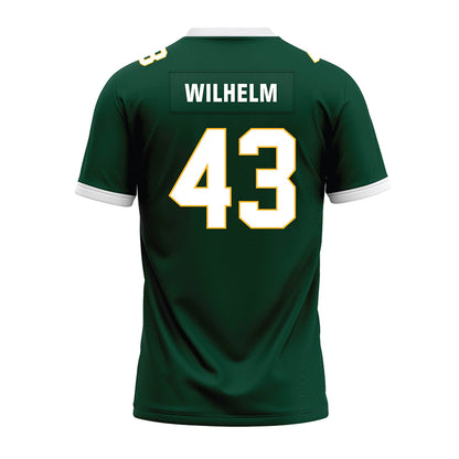 Baylor - NCAA Football : Brody Wilhelm - Green Premium Football Jersey-1