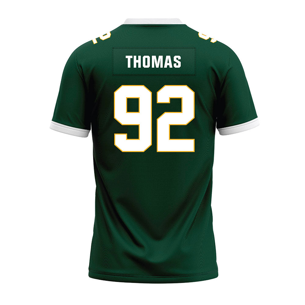 Baylor - NCAA Football : Trent Thomas - Green Premium Football Jersey-1