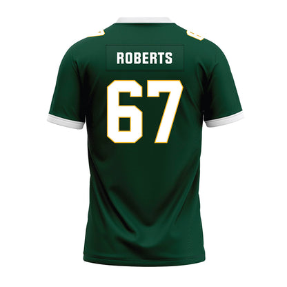 Baylor - NCAA Football : David Roberts - Green Premium Football Jersey-1