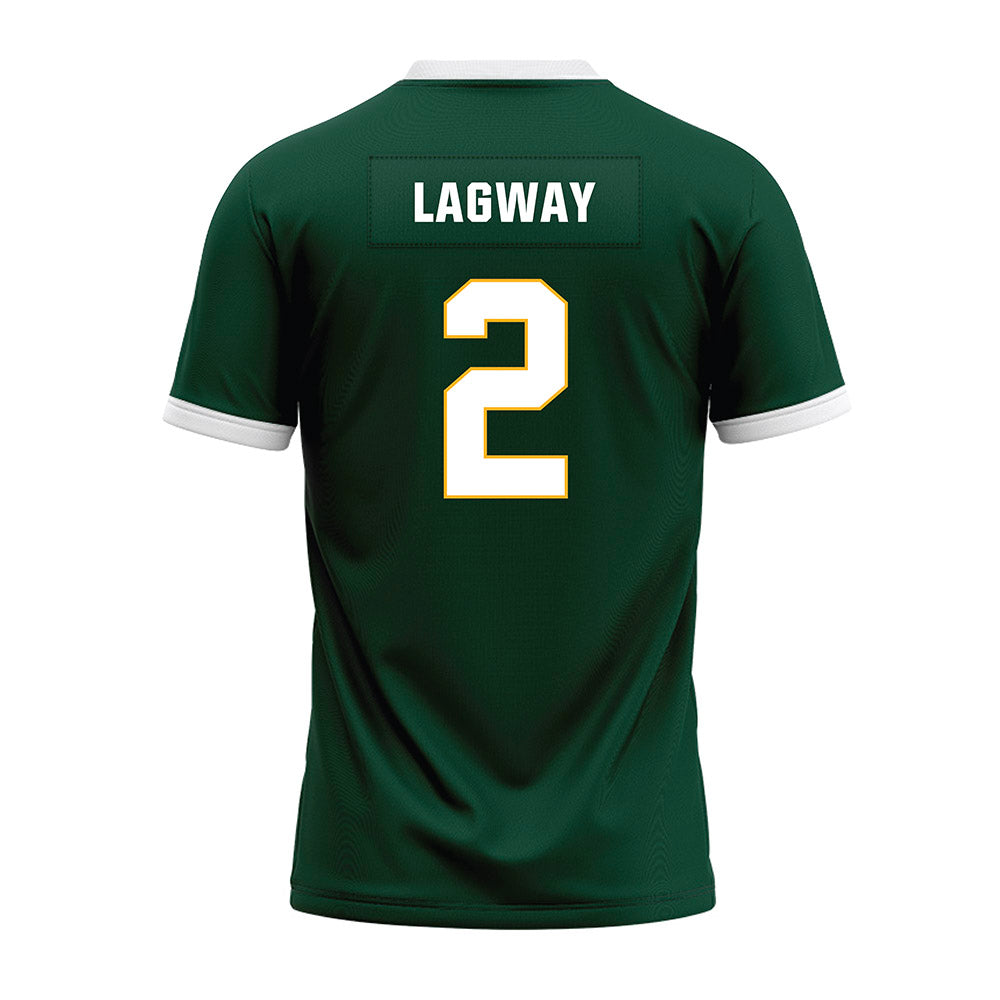 Baylor - NCAA Football : DJ Lagway - Green Premium Football Jersey-1
