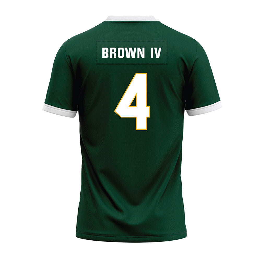 Baylor - NCAA Football : Louis Brown IV - Green Premium Football Jersey-1