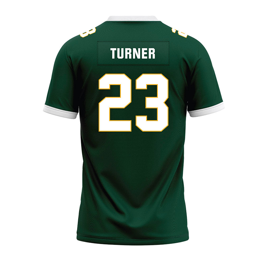 Baylor - NCAA Football : Michael Turner - Green Premium Football Jersey-1