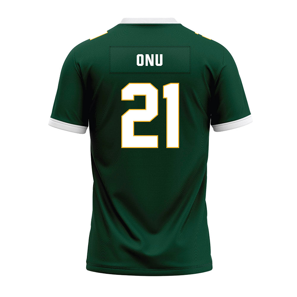 Baylor - NCAA Football : Bo Onu - Green Premium Football Jersey-1