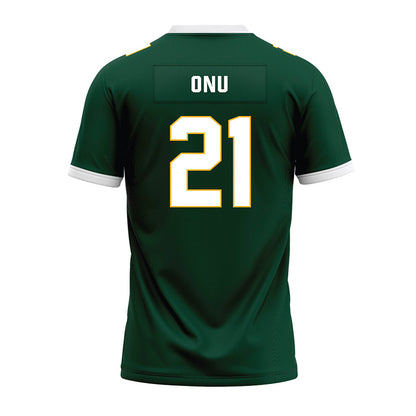 Baylor - NCAA Football : Bo Onu - Green Premium Football Jersey-1