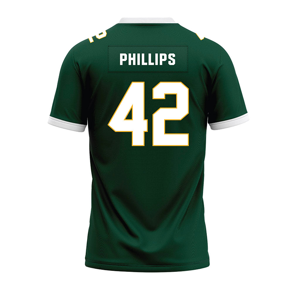 Baylor - NCAA Football : Jamarion Phillips - Green Premium Football Jersey-1