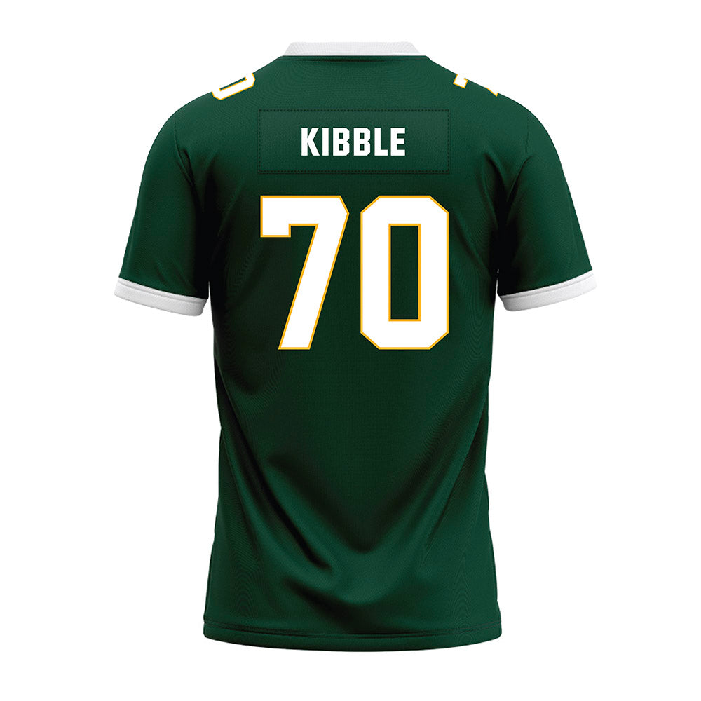 Baylor - NCAA Football : Nate Kibble - Green Premium Football Jersey-1