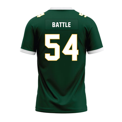 Baylor - NCAA Football : Jaelin Battle - Green Premium Football Jersey-1