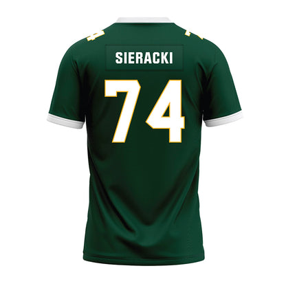 Baylor - NCAA Football : kaden sieracki - Green Premium Football Jersey