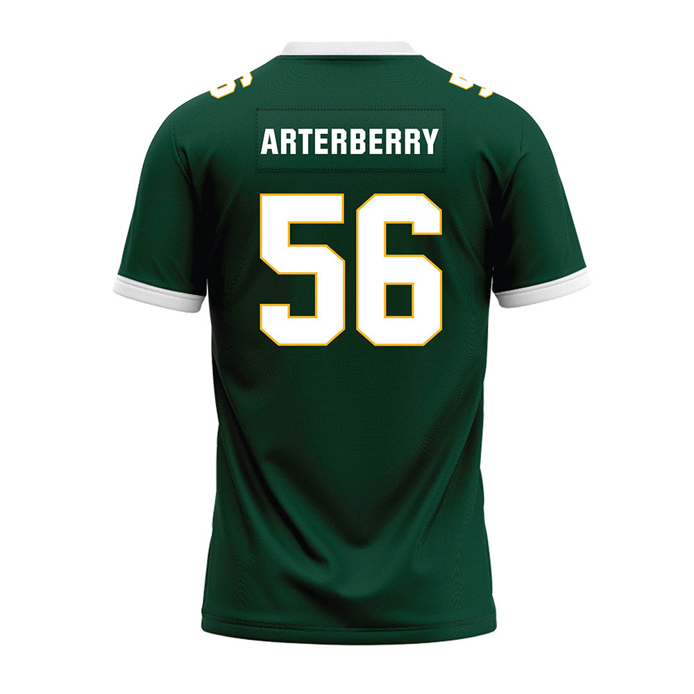 Baylor - NCAA Football : Kaleb Arterberry - Green Premium Football Jersey-1