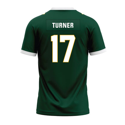 Baylor - NCAA Football : Tyler Turner - Green Premium Football Jersey-1