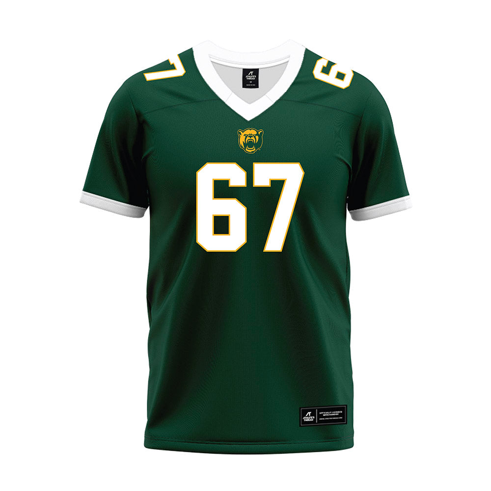 Baylor - NCAA Football : David Roberts - Green Premium Football Jersey-0