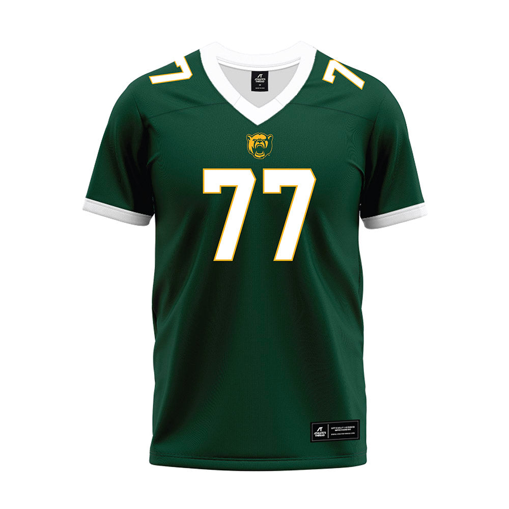 Baylor - NCAA Football : Logan Moore - Green Premium Football Jersey-0