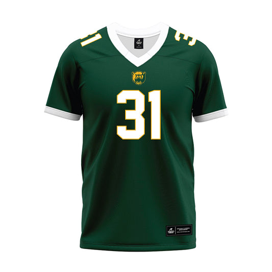 Baylor - NCAA Football : Anthony Crenshaw Jr. - Green Premium Football Jersey-0