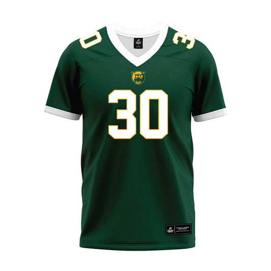 Baylor - NCAA Football : Michael M. Allen - Green Premium Football Jersey