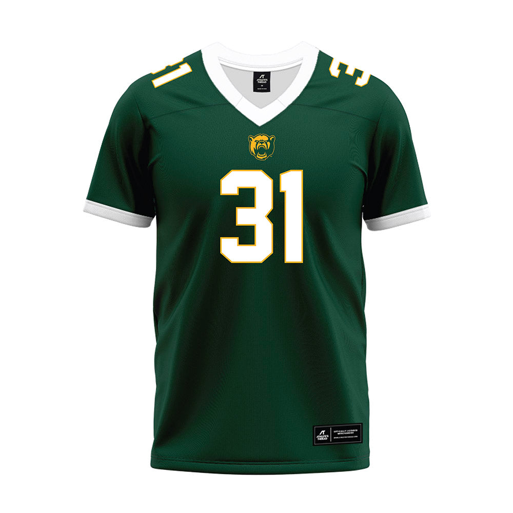 Baylor - NCAA Football : DeBraun Hampton - Green Premium Football Jersey-0