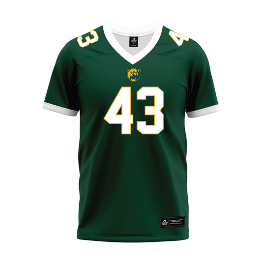 Baylor - NCAA Football : Brody Wilhelm - Green Premium Football Jersey-0