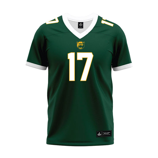 Baylor - NCAA Football : Tyler Turner - Green Premium Football Jersey-0