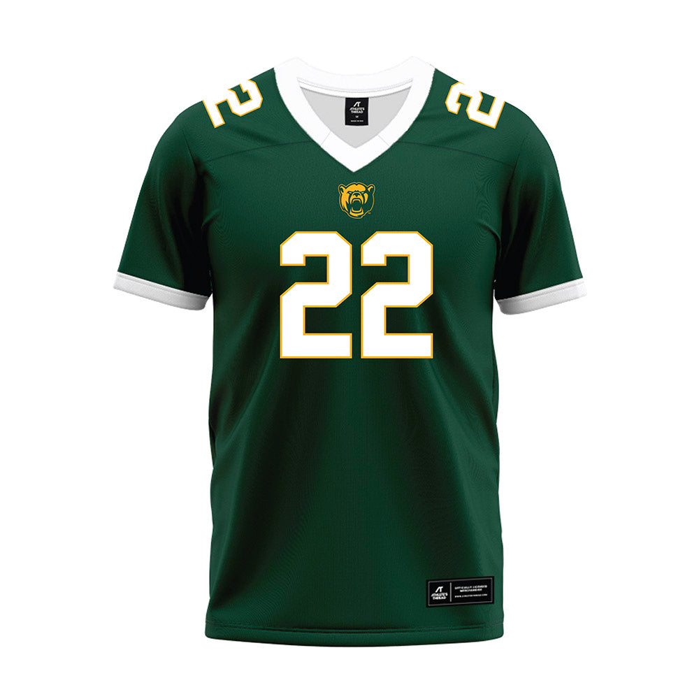 Baylor - NCAA Football : Caden knighten - Green Premium Football Jersey-0