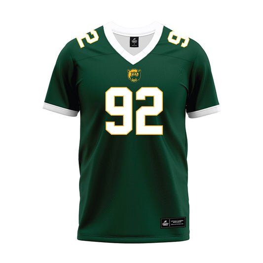 Baylor - NCAA Football : Trent Thomas - Green Premium Football Jersey-0