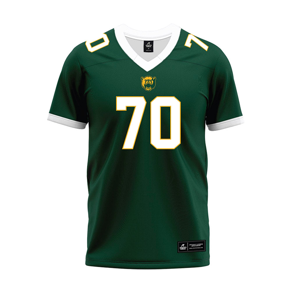 Baylor - NCAA Football : Nate Kibble - Green Premium Football Jersey-0