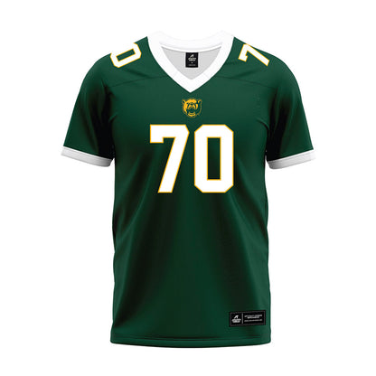 Baylor - NCAA Football : Nate Kibble - Green Premium Football Jersey-0