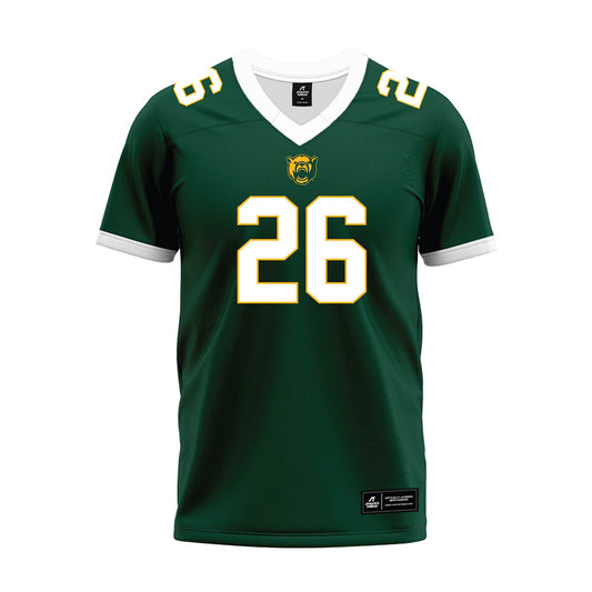 Baylor - NCAA Football : Colin Peacock - Green Premium Football Jersey-0