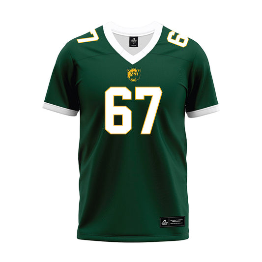 Baylor - NCAA Football : Aleki Manutai - Green Premium Football Jersey-0