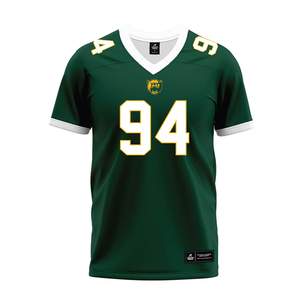 Baylor - NCAA Football : Palmer P. Williams - Green Premium Football Jersey
