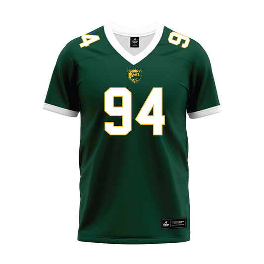 Baylor - NCAA Football : Palmer P. Williams - Green Premium Football Jersey