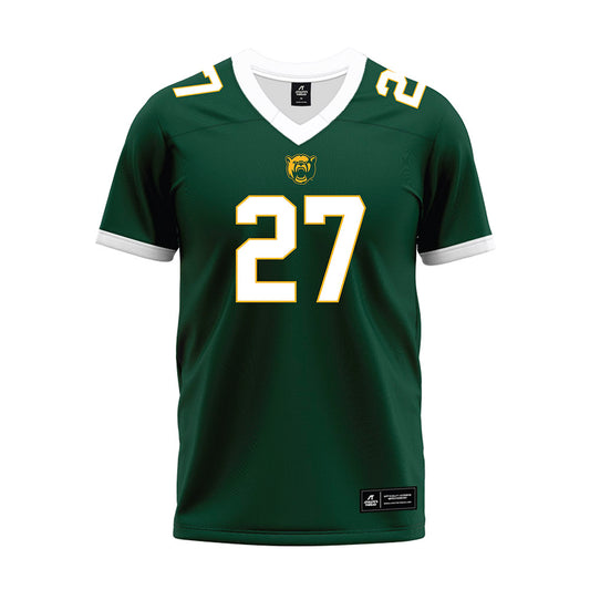 Baylor - NCAA Football : Jayden Rowe - Green Premium Football Jersey-0