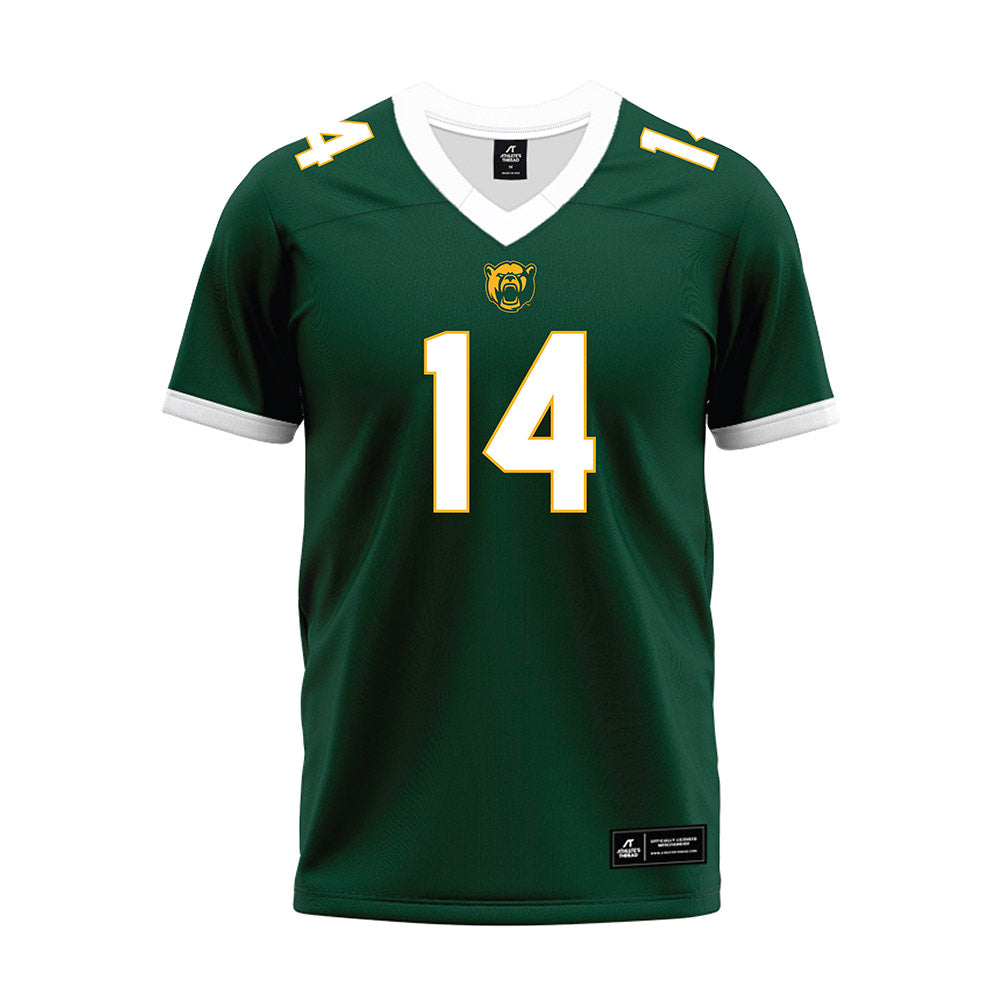 Baylor - NCAA Football : Daniel Cobbs - Green Premium Football Jersey-0