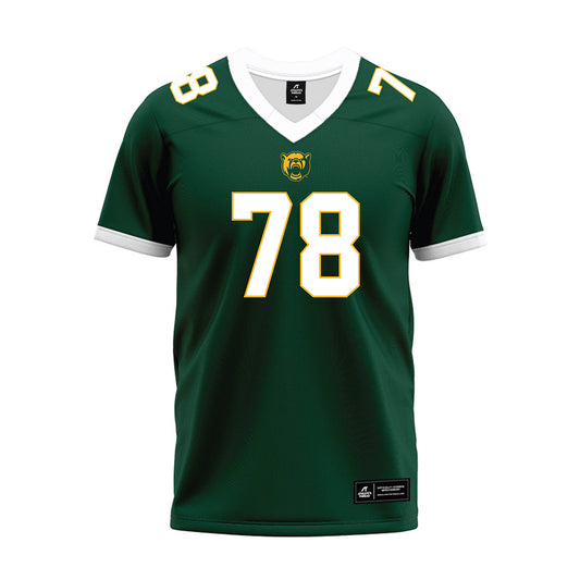 Baylor - NCAA Football : Cole Rhett - Green Premium Football Jersey-0
