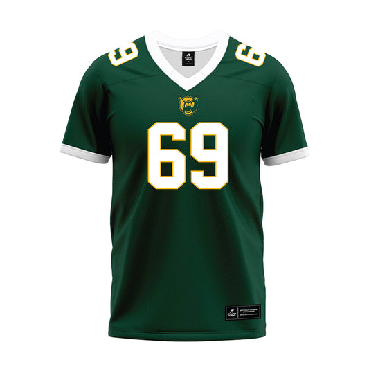 Baylor - NCAA Football : Donel Robinson Jr. - Green Premium Football Jersey-0