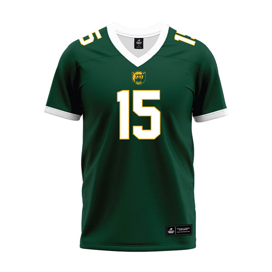 Baylor - NCAA Football : Jayden Mcgowan - Green Premium Football Jersey-0
