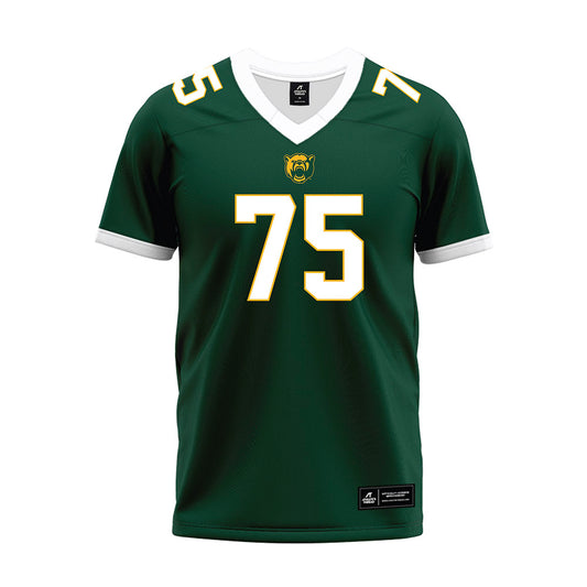 Baylor - NCAA Football : Harrison Cluff - Green Premium Football Jersey-0