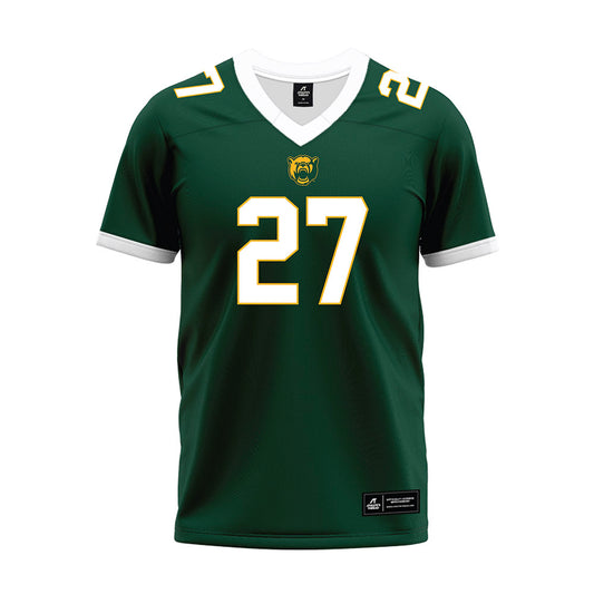 Baylor - NCAA Football : Jayden Rowe - Green Premium Football Jersey-0