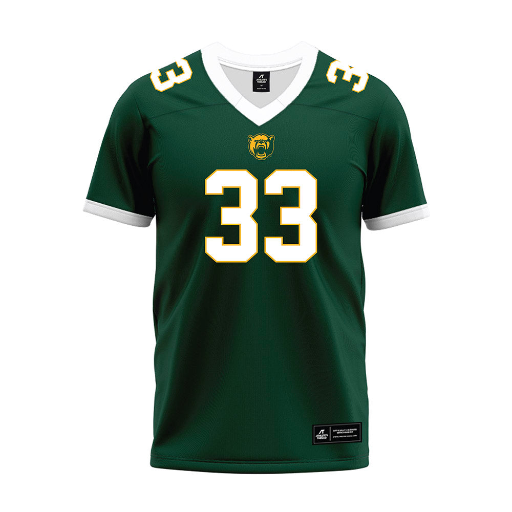 Baylor - NCAA Football : HD Davis - Green Premium Football Jersey-0