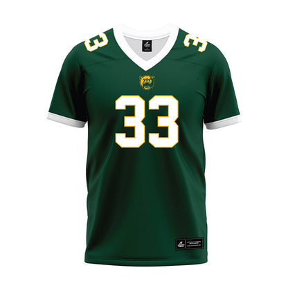 Baylor - NCAA Football : HD Davis - Green Premium Football Jersey-0