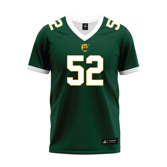 Baylor - NCAA Football : Ryan Davis - Green Premium Football Jersey-0