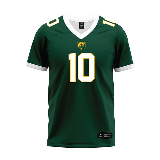 Baylor - NCAA Football : Tony Livingston - Green Premium Football Jersey-0