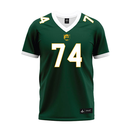 Baylor - NCAA Football : kaden sieracki - Green Premium Football Jersey