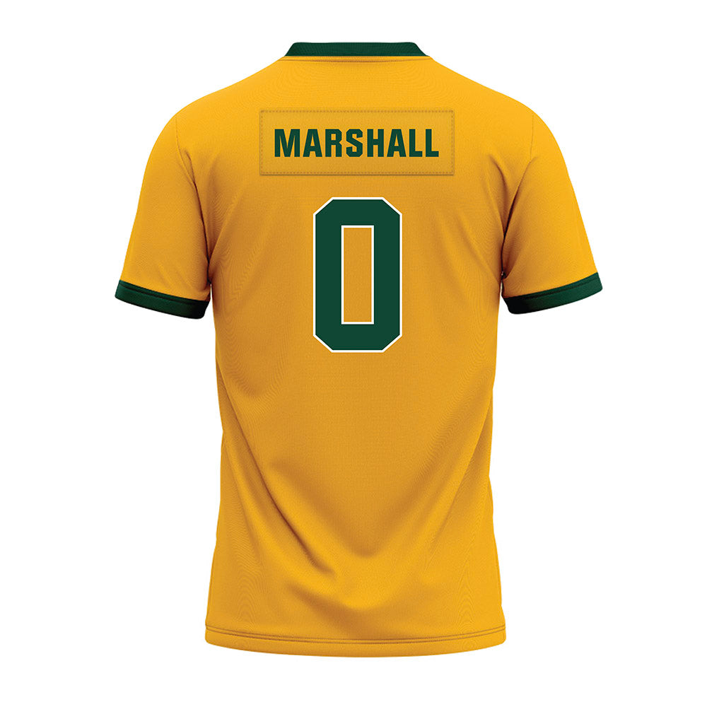 Baylor - NCAA Football : Jackie Marshall - Gold Premium Football Jersey