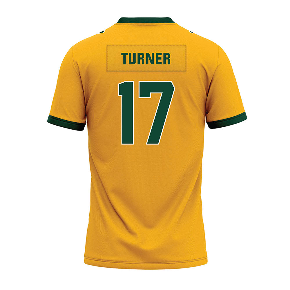 Baylor - NCAA Football : Tyler Turner - Gold Premium Football Jersey-1