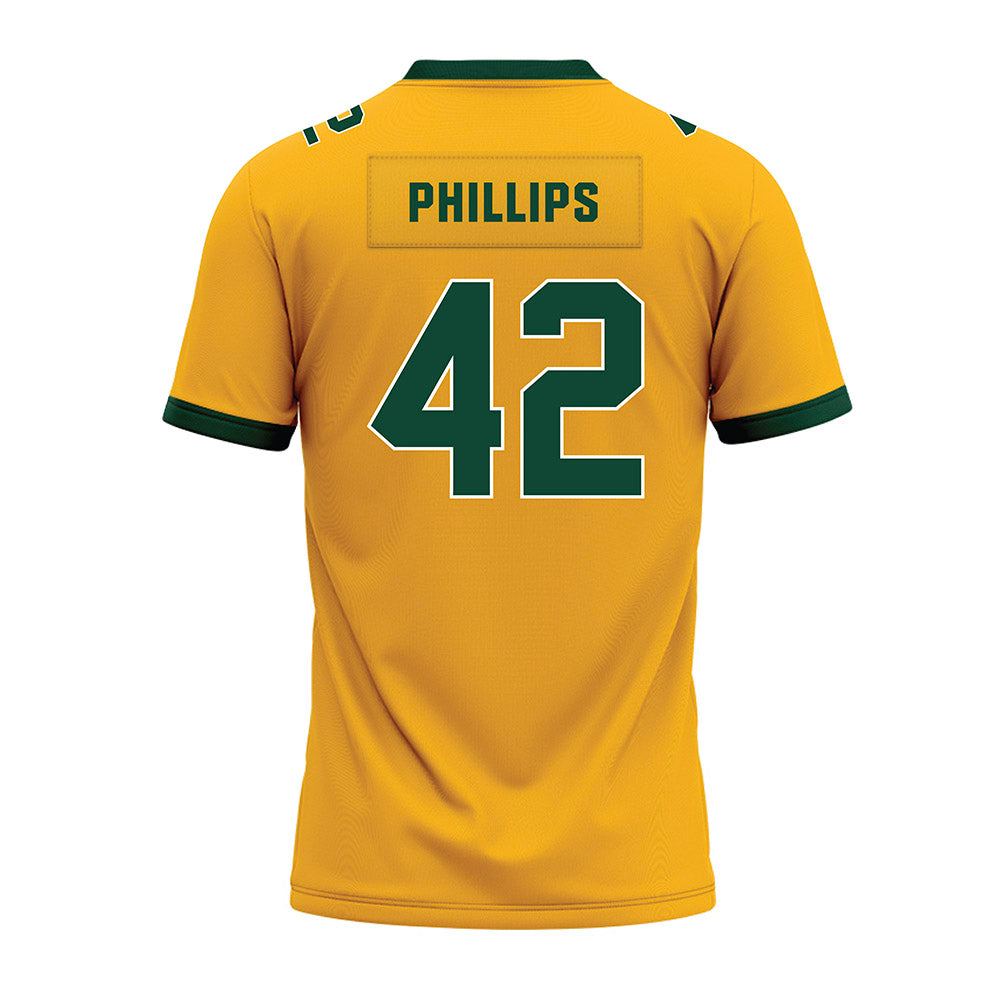 Baylor - NCAA Football : Jamarion Phillips - Gold Premium Football Jersey-1