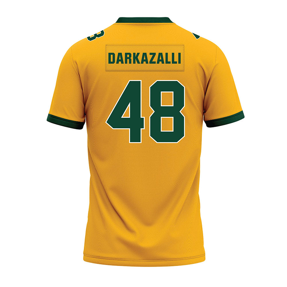 Baylor - NCAA Football : Jad Darkazalli - Gold Premium Football Jersey-1